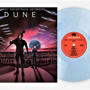 Dune Soundtrack LP ~ Eyes Of Ibad Blue Vinyl ~ Numb/Ltd Ed of 1,000 ~ Brand New!